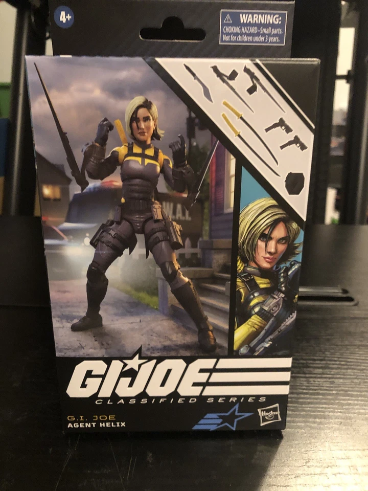 GI Joe Classified Series AGENT HELIX (104) 6" Action Figure 2023 Hasbro