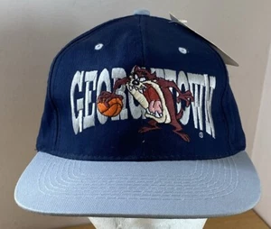Vintage Georgetown Hoyas verstellbare Snapback Cap Mütze Looney Tunes Taz NCAA neu mit Etikett - Bild 1 von 7
