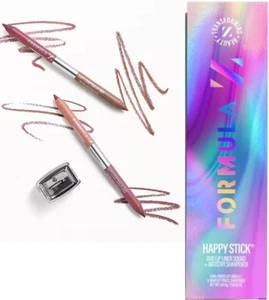 Formula Z Cosmetics Happy Stick Lip Liner Duo + Sharpener 4 colors NIB - Picture 1 of 3