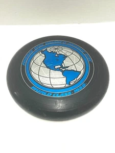 Vintage Wham-O Frisbee Disc World Class 1980 Black Blue 165g Whamo - Picture 1 of 7