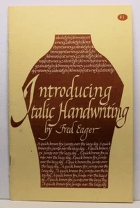 Introducing Italic Handwriting by Fred Eager 1969 - Picture 1 of 2