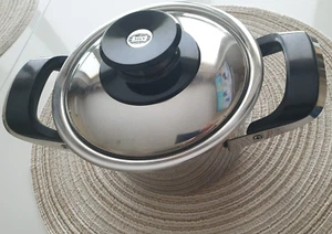 AMC Olla 14 cm,1,5 litros, 10 cm Alto + Tapa Olla - Imagen 1 de 7