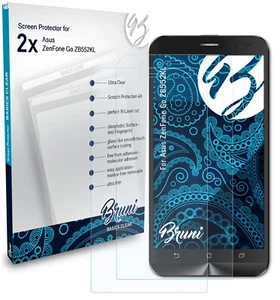 Bruni 2x Protective Film for Asus ZenFone Go ZB552KL Screen Protector - Picture 1 of 4