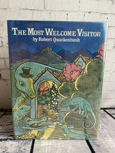 Vintage The Most Welcome Visitor Robert Quackenbush Buch 1978 1. Auflage Reptilien (H20) - Bild 1 von 10