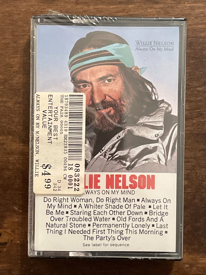 Always on My Mind [Bonus Tracks] [Remaster] by Willie Nelson (Cassette, Oct-2003, Sony Music Distribution (USA))