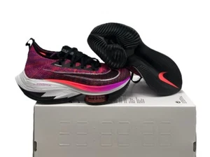 Nike Air Zoom Alphafly Next % púrpura CZ1514-501 para mujer talla 5 sin tapa - Imagen 1 de 5