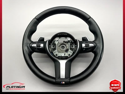 2014 2015 2016 BMW F22 F23 228I M235I M-SPORT PADDLE SHIFT STEERING WHEEL OEM - Image 1 of 4