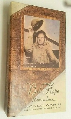 Bob Hope Remembers World War II:The European Theatre & D-Day (VHS,2 CD) Box Set - Image 1 of 4