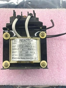 SUMITOMO HEAVY INDUSTRIES Y220CA 135 AC REACTOR - Picture 1 of 3
