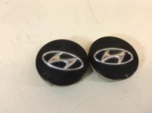 06 07 08 09 10 11 12 13 - 15 Hyundai Sonata Wheel Hubcap Center Cover Set Of 2 - Picture 1 of 6
