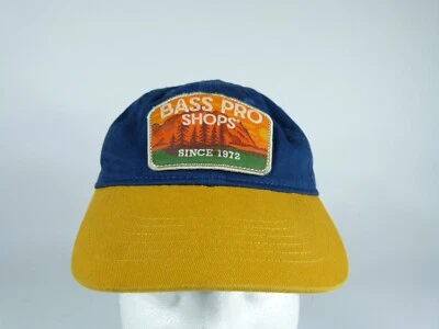 Bass Pro Shops TODDLER Size Blue / Yellow Adjustable Hat - Image 1 of 4