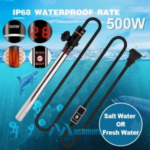 110V 500Watt LED Digital Aquarium Heater Submersible Thermostat Anti-Explosion - Picture 1 of 14