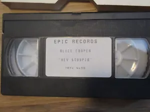 ALICE COOP HEY STUPID PROMO MUSIK VIDEO VHS BAND - Bild 1 von 3