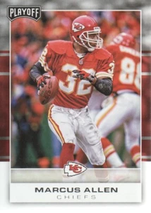 2017 Playoff Football #137 Marcus Allen - Picture 1 of 2