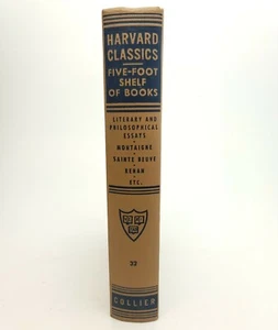 Harvard Classics Five Foot Shelf of Books 32 Literally & Philosophical Essays - Bild 1 von 12