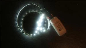 Under Cabinet Strip Lighting 2M Cool White Waterproof Leds + 12W Driver - Picture 1 of 1