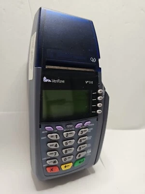 Verifone VX510 Credit Card Terminal Omni 5100 FOR PARTS NOT WORKING NO POWER SUP - Image 1 of 4