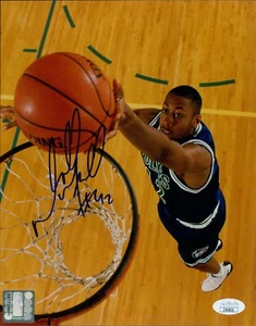 Donyell Marshall Minnesota Timberwolves Signed 8x10 Photo JSA Authenticated - Picture 1 of 2