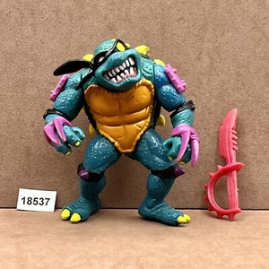 TMNT SLASH 1990 Teenage Mutant Ninja Turtles 5" figure Vintage - Picture 1 of 2