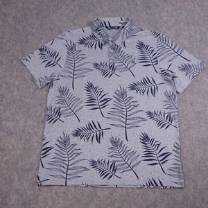 Travis Mathew Polo Shirt XL Floral Aloha Golf Pima Cotton Blend Casual Mens - Picture 1 of 8