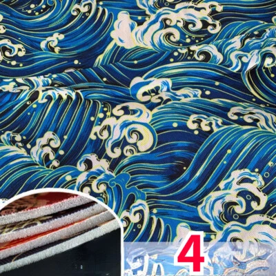 Tela para tapicería de coche tela con respaldo de espuma multi patrón elegante Foto 1 de 4