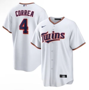 Men's Minnesota Twins Carlos Correa Nike White Home Replica Player Jersey - Picture 1 of 1