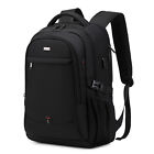 BAIGIO Men Women Laptop Backpack Waterproof USB Large Travel Rucksack School Bag