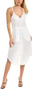 NWT RAG & BONE Criseli Linen Dress WHITE SIZE 2 / 100% AUTHENTIC - Picture 1 of 6