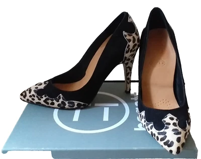 SCARPA DONNA ANIMALIER BAGATT TACCO ALTO - Immagine 1 di 2