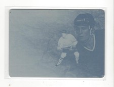 2015-16 Leaf Ultimate Journey Printing Plates Cyan Jeremy Roenick Blackhawks 1/1