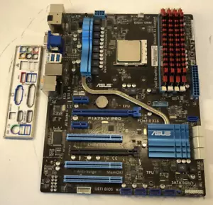 ASUS F1A75-V PRO ATX Motherboard W/ AMD A8-3850, 16GB RAM - Picture 1 of 10