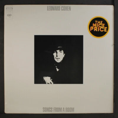 LEONARD COHEN: songs from a room COLUMBIA 12" LP 33 RPM Sealed - Image 1 of 2