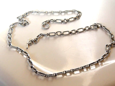 DAVID YURMAN СЕРЕБРО ПОДУШКА ОЖЕРЕЛЬЕ - Изображение 1 из 4