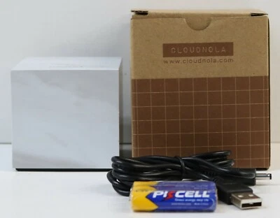 CLOUDNOLA 3-in-1 LED Digital Alarm Block Clock Time Temp & Date, USB Cord New - Image 1 of 4