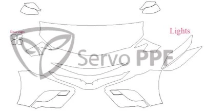 Kit de sujetador transparente 18+ Toyota Camry SE/XSE 3M Scotchgard Pro Series Foto 1 de 3