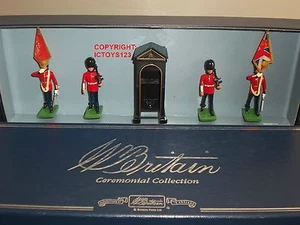 JUEGO DE FIGURAS DE SOLDADO DE JUGUETE DE METAL DE FIESTA CAJA DE GUARDIAS ESCOCESES BRITÁNICOS 00091 GUARDIAS ESCOCESES - Imagen 1 de 1