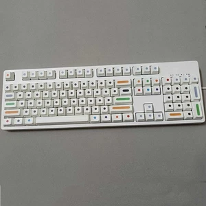 108 Keys OEM PBT Buttons Dot Keycaps Replacement For Cherry Mechanical Keyboard - Picture 1 of 4