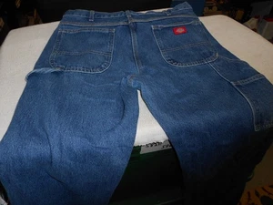 Hombres DICKIES RELAXED FIT Azul Denim CARPENTER Vaqueros 36 x 32 (Real) - Imagen 1 de 3