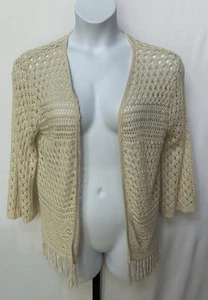 Faded Glory women's size 1X (16W) crochet cardigan. - Picture 1 of 7