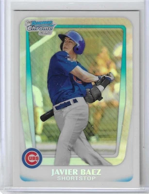 Bowman Draft Picks 2011 refractor cromado Javier Baez Prospect #BDPP6 Foto 1 de 2
