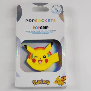 Popsockets PopGrip Pokemon Pikachu Silcone Phone Grip Holder Stand New NIB - Picture 1 of 5