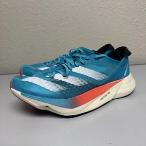 Adidas Adizero Adios Pro 3 Mens Sz 8.5 Running Shoe Lucid Cyan Blue Green ID8468 - Picture 1 of 6