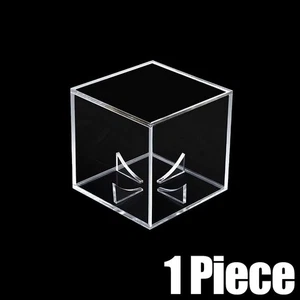 Caja de colección de almacenamiento de béisbol acrílico transparente acrílico 1 pieza - Imagen 1 de 9