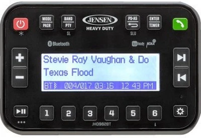 Jensen Mini Schwerlast Bluetooth JHD962BT Stereo Atv / Utv Strasse Fahrrad - Bild 1 von 3