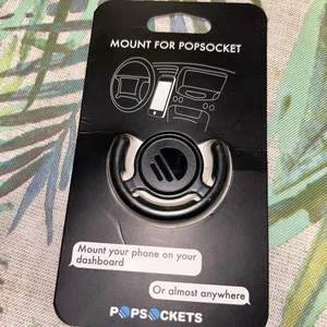 PopSockets PopMount: Multi-Surface Mount - Black NEW - Picture 1 of 2