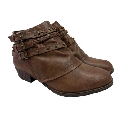 Sugar Women's Dress Block Heel Ankle Zipper Bootie Size 9 NEW # M400 - Image 1 of 4