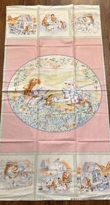 Sarah’s Story Book Beverlie Manson Blue Hill Fabrics Fabric Panel 23 x 44” - Picture 1 of 5