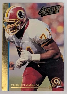 Charles Mann 1992 Action Packed Football Trading Card Washington Redskins - Picture 1 of 10