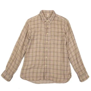 45rpm 45DASH Check Gauze Cotton Shirt Size 3(K-155855) - Picture 1 of 12