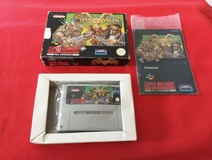 Shadowrun Game Super Nintendo SNES Complete In Box PAL No CIB Laser Beam - Picture 1 of 15